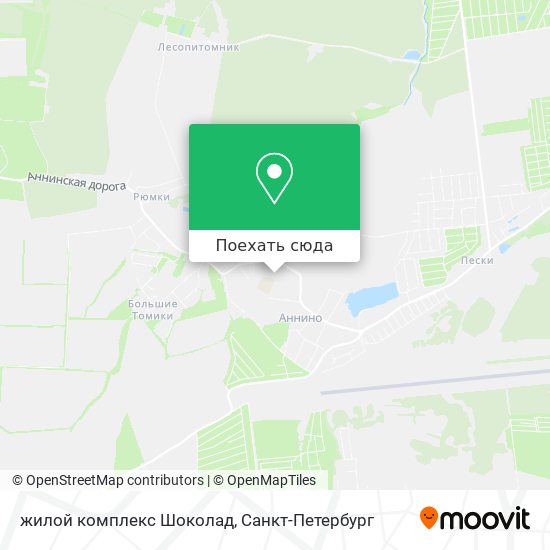 Карта жилой комплекс Шоколад