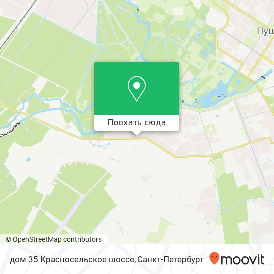 Карта дом 35 Красносельское шоссе