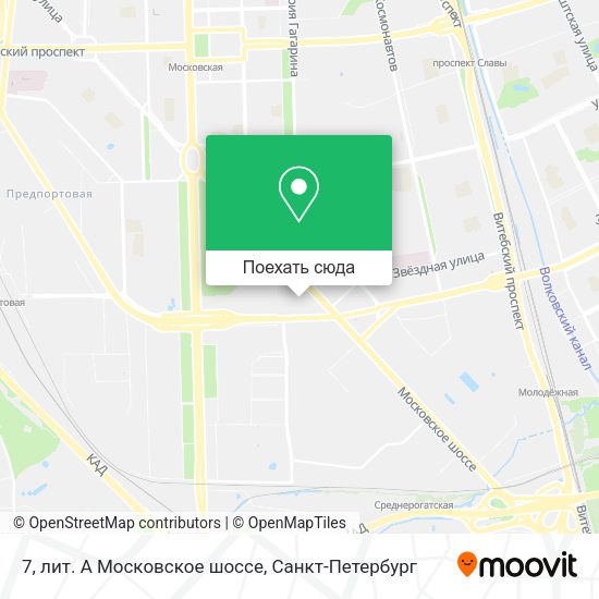 Карта 7, лит. А Московское шоссе