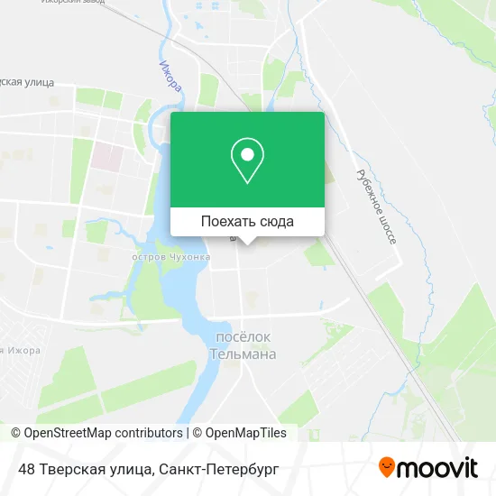 Карта 48 Тверская улица