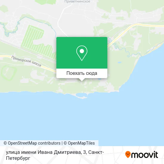 Карта улица имени Ивана Дмитриева, 3