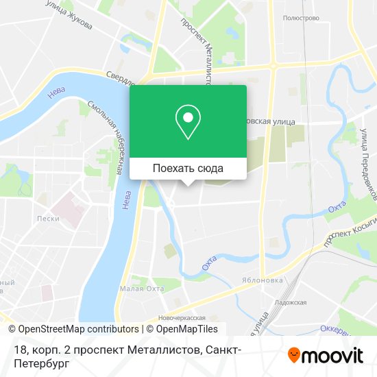 Карта 18, корп. 2 проспект Металлистов