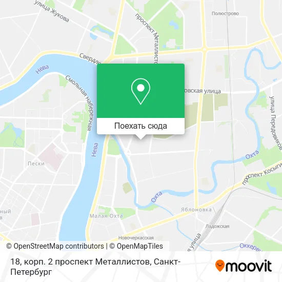 Карта 18, корп. 2 проспект Металлистов