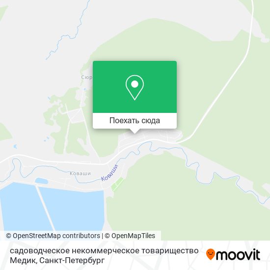 Карта садоводческое некоммерческое товарищество Медик