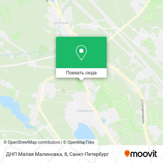 Карта ДНП Малая Малиновка, 8