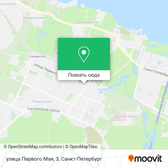 Карта улица Первого Мая, 3