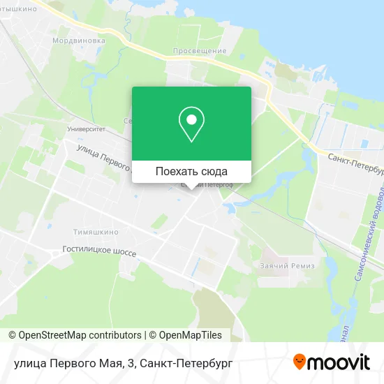 Карта улица Первого Мая, 3