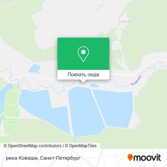 Карта река Коваши
