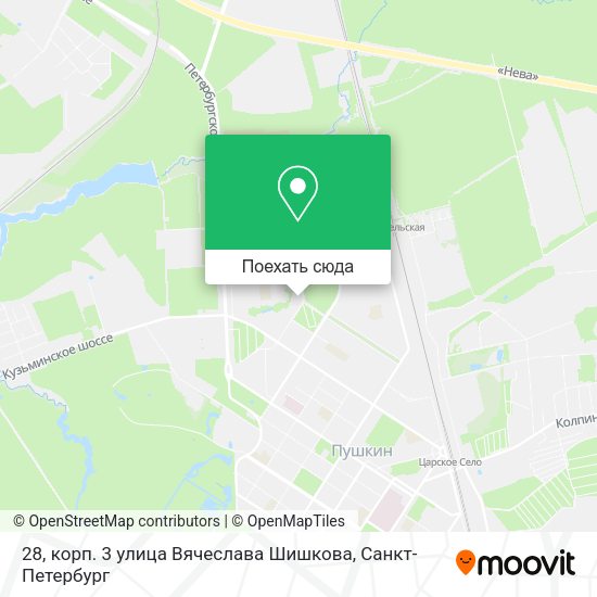 Карта 28, корп. 3 улица Вячеслава Шишкова
