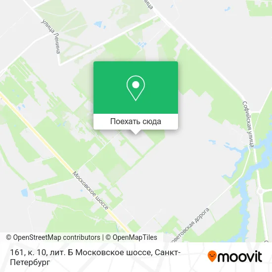 Карта 161, к. 10, лит. Б Московское шоссе