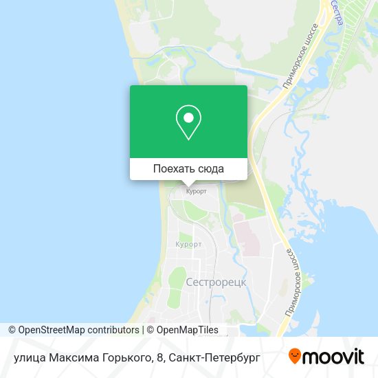 Карта улица Максима Горького, 8
