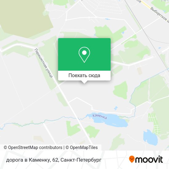Карта дорога в Каменку, 62