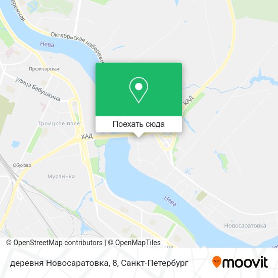 Карта деревня Новосаратовка, 8