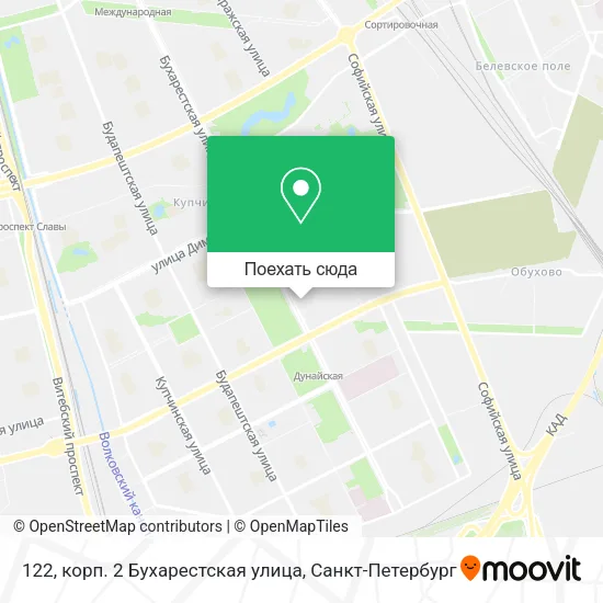 Карта 122, корп. 2 Бухарестская улица