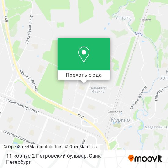 Карта 11 корпус 2 Петровский бульвар