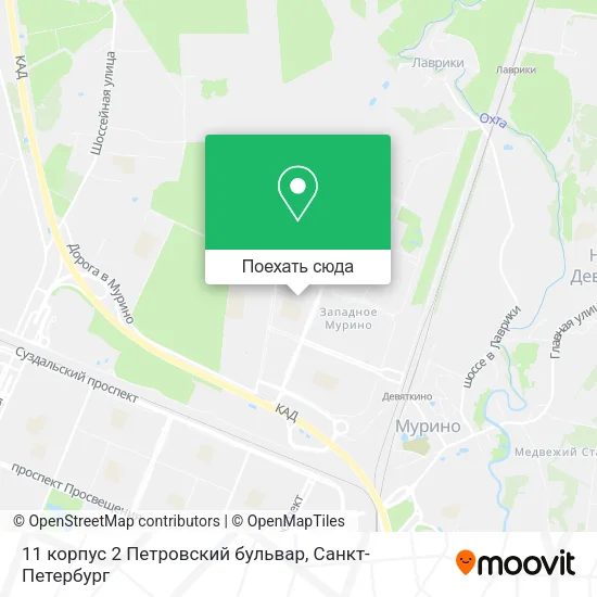 Карта 11 корпус 2 Петровский бульвар