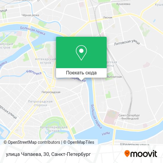 Карта улица Чапаева, 30