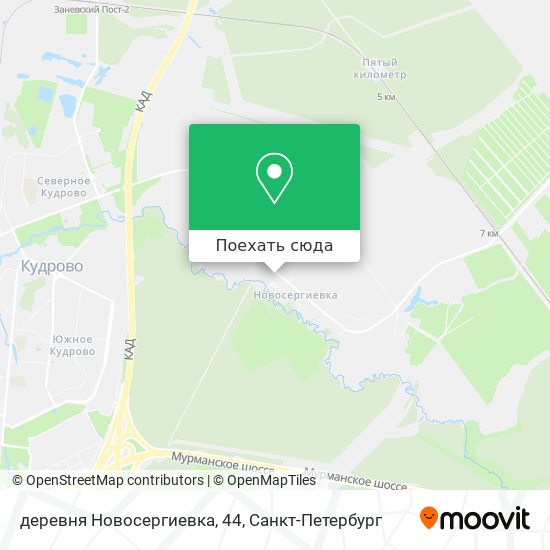 Карта деревня Новосергиевка, 44