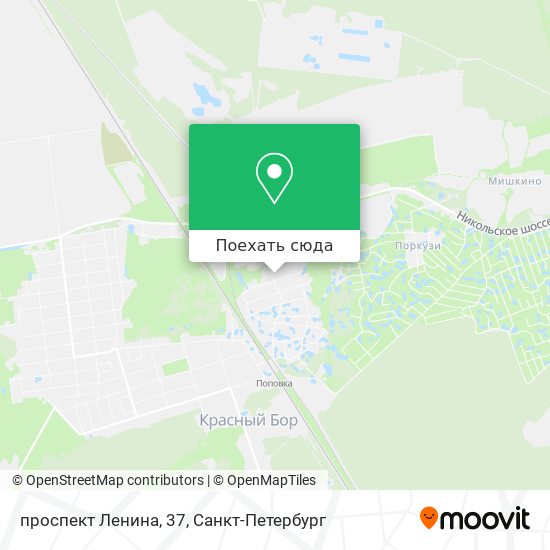 Карта проспект Ленина, 37