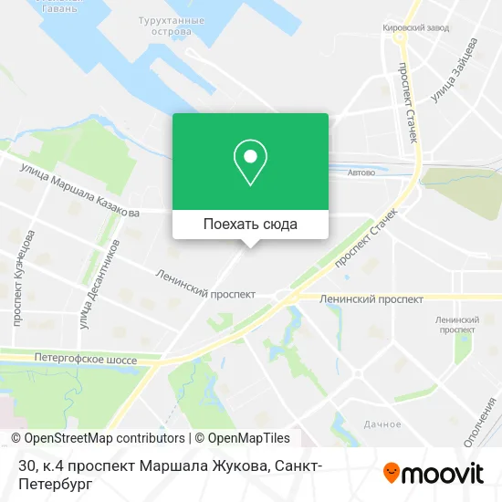 Карта 30, к.4 проспект Маршала Жукова