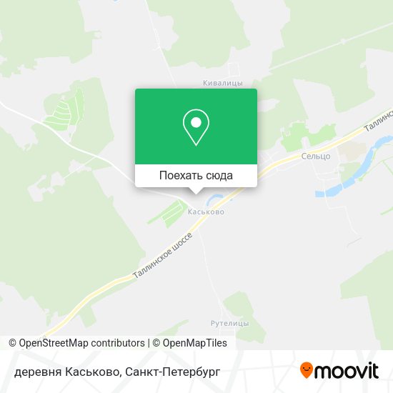 Карта деревня Каськово