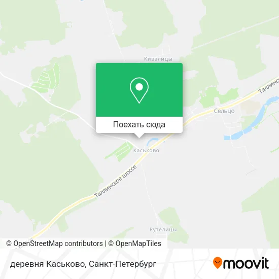 Карта деревня Каськово