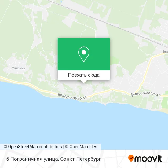 Карта 5 Пограничная улица