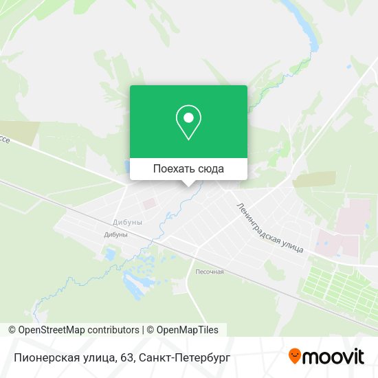 Карта Пионерская улица, 63