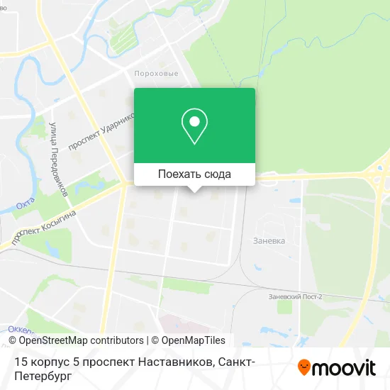 Карта 15 корпус 5 проспект Наставников
