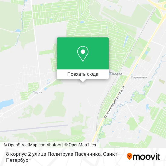 Карта 8 корпус 2 улица Политрука Пасечника