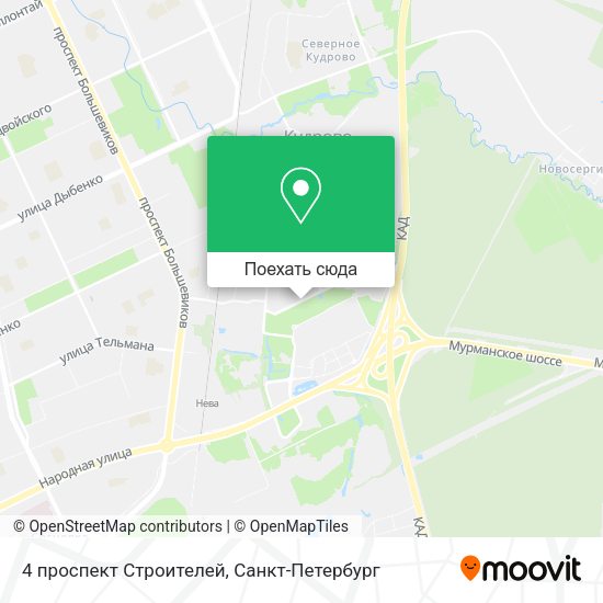 Карта 4 проспект Строителей