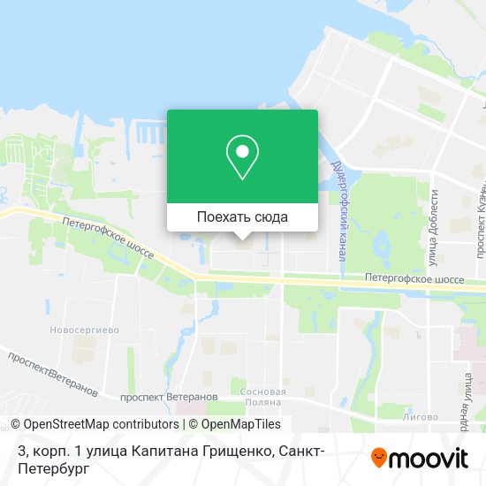 Карта 3, корп. 1 улица Капитана Грищенко