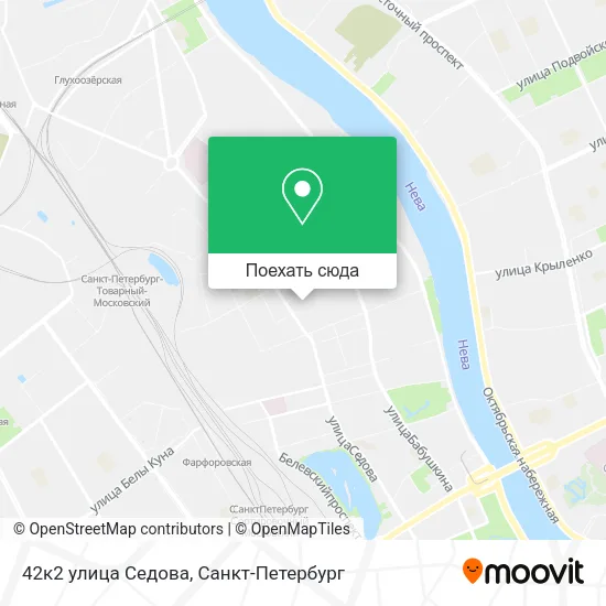 Карта 42к2 улица Седова