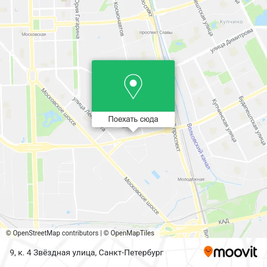 Карта 9, к. 4 Звёздная улица