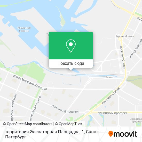 Карта территория Элеваторная Площадка, 1