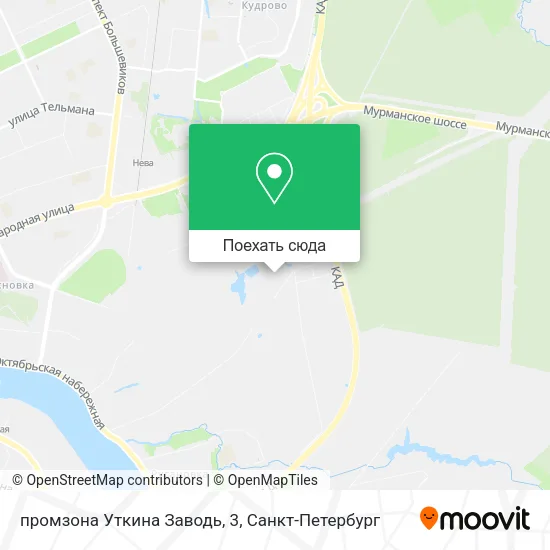 Карта промзона Уткина Заводь, 3