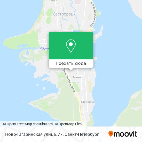 Карта Ново-Гагаринская улица, 77