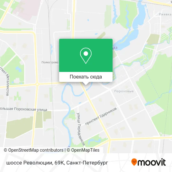 Карта шоссе Революции, 69К