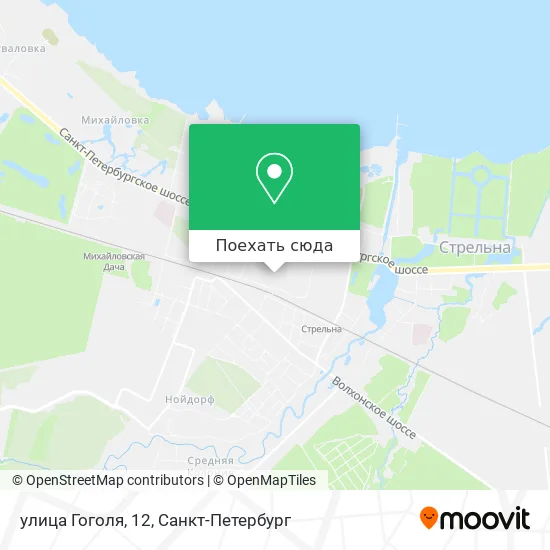 Карта улица Гоголя, 12