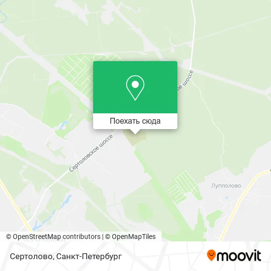 Карта Сертолово