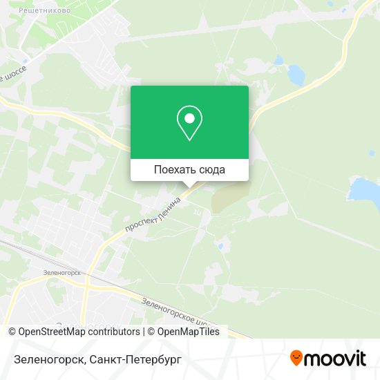 Карта Зеленогорск