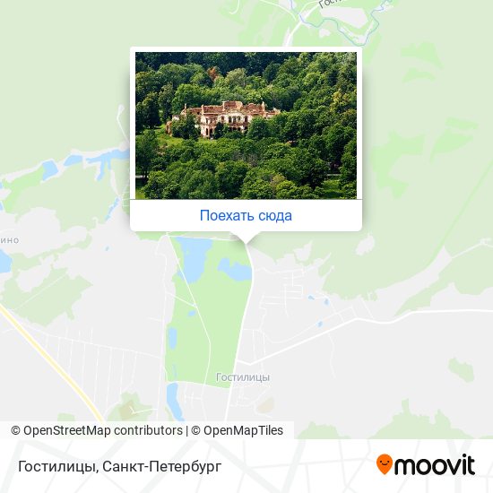 Карта Гостилицы