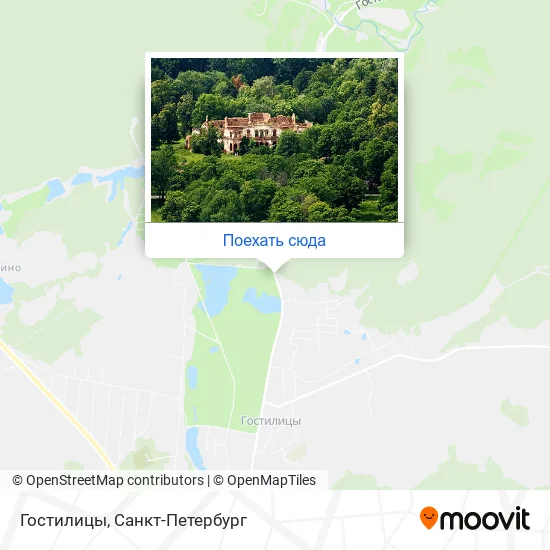 Карта Гостилицы