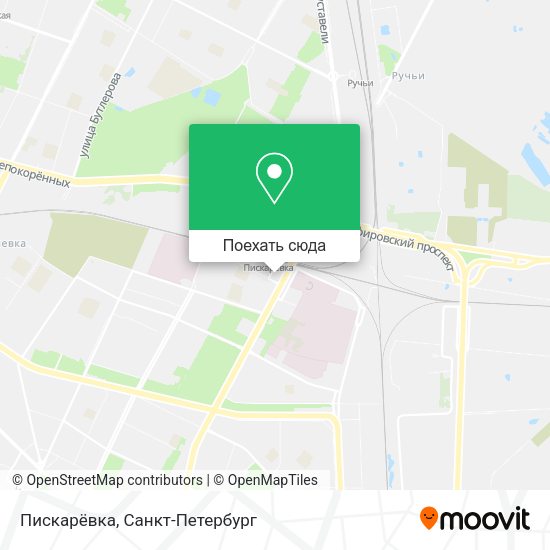 Карта Пискарёвка