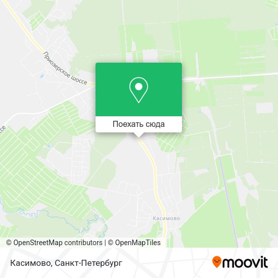 Карта Касимово