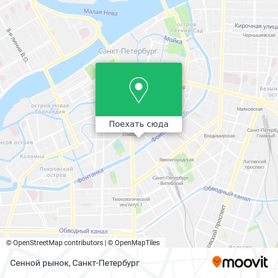 Сенной рынок карта