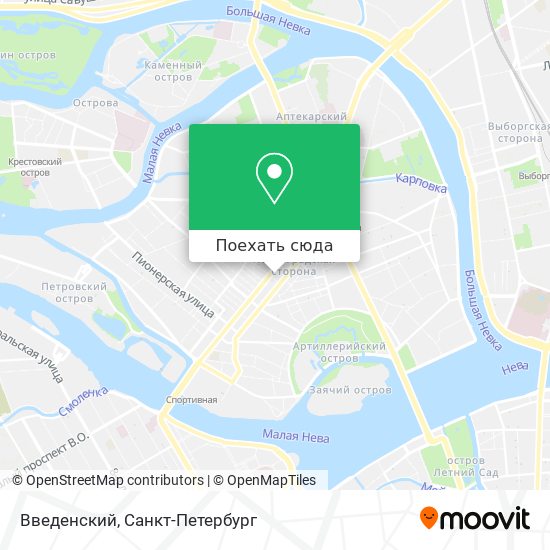 Карта Введенский