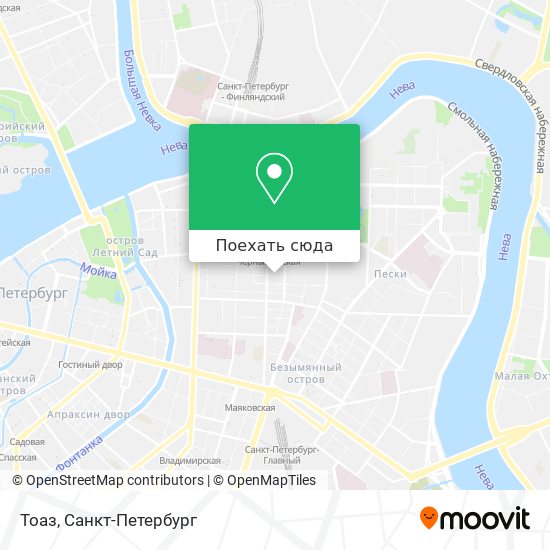 Карта Тоаз