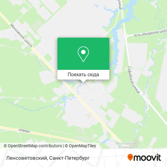 Карта Ленсоветовский