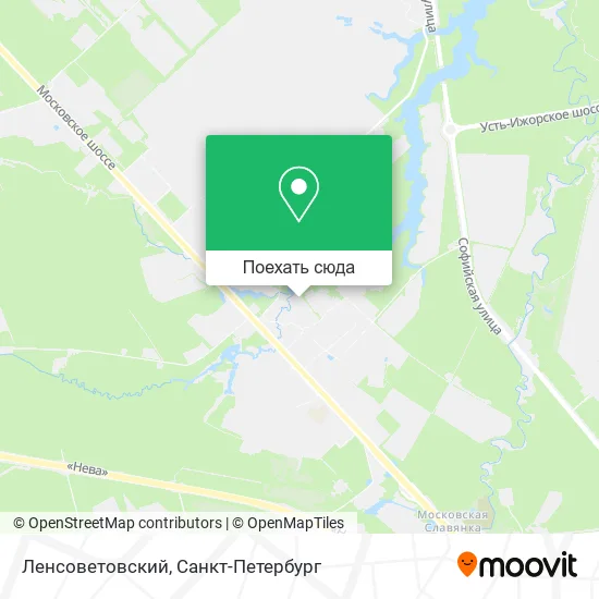 Карта Ленсоветовский